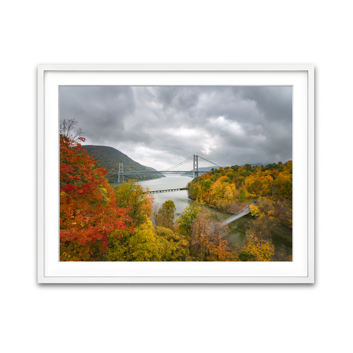 Framed Print 4x3 White