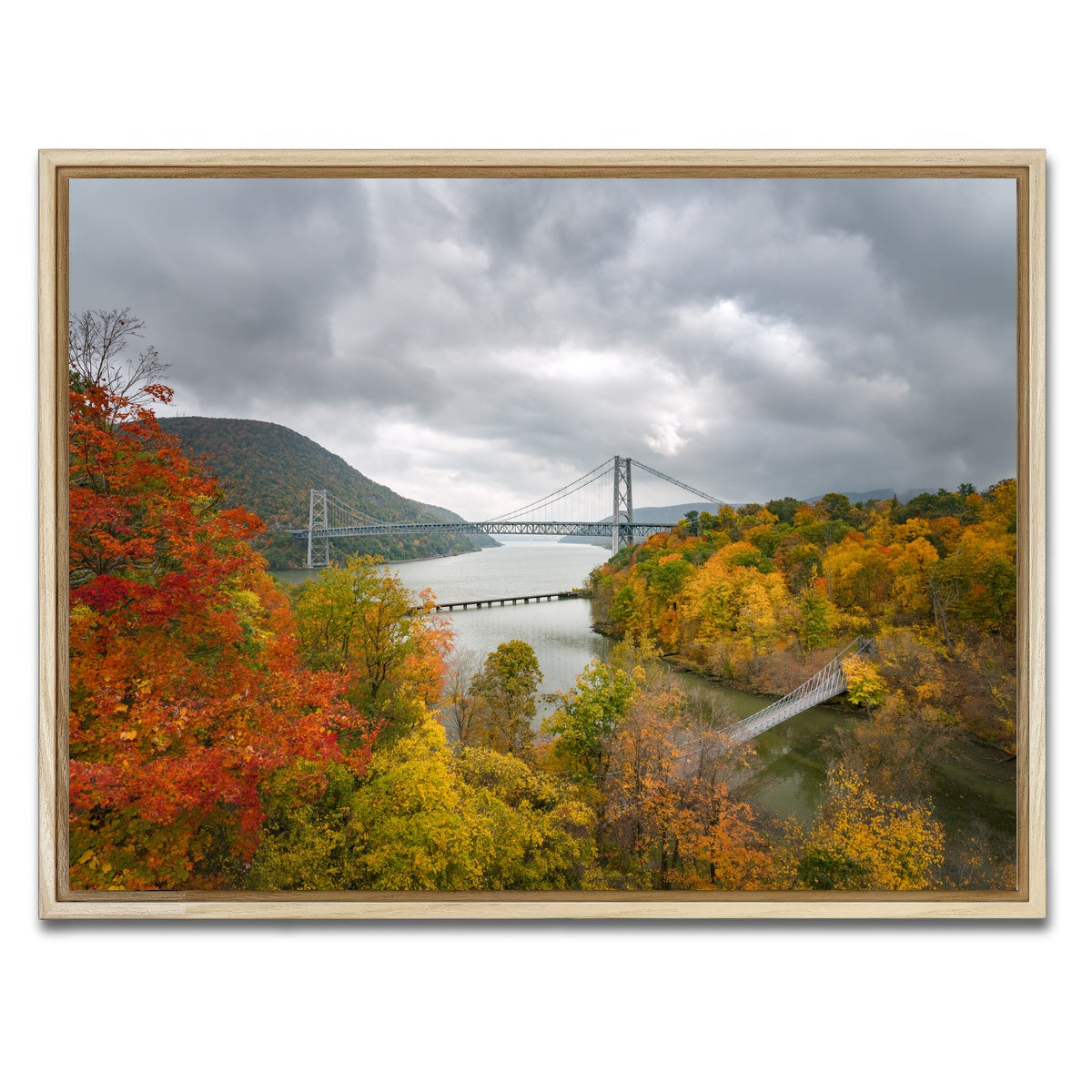 AUTO-MOCKUP WHITE | Bear mountain | 1 Piece | Natural Framed Canvas | group=4x3