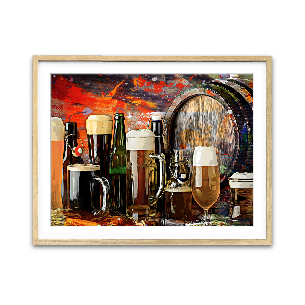 Framed Print 4x3 Natural