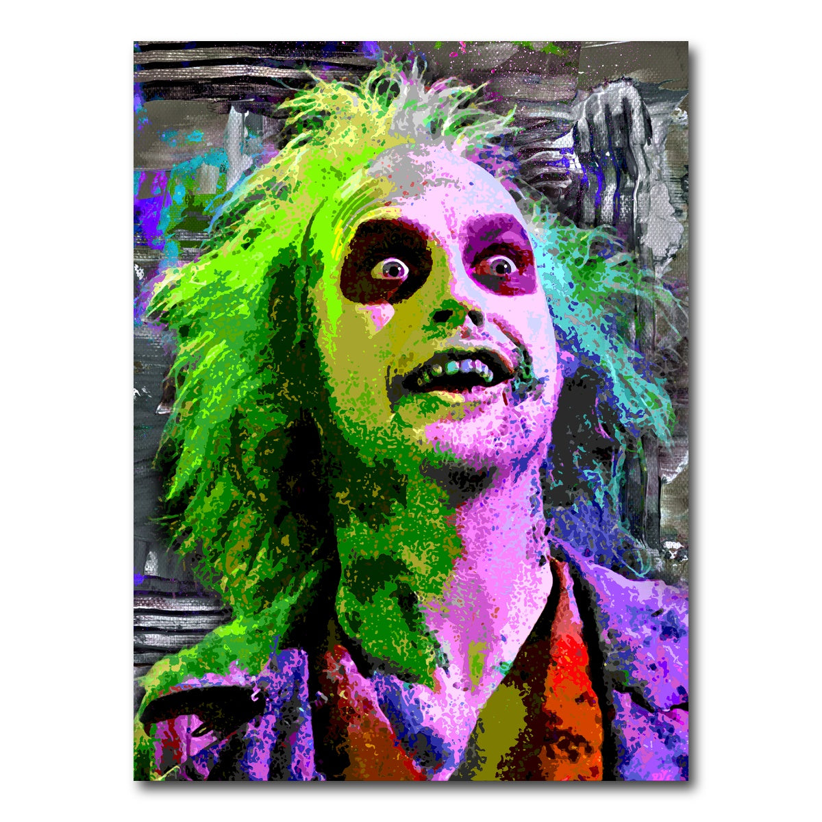 AUTO-MOCKUP WHITE | Beetlejuice | 1 Piece | Gallery Wrapped | group=3x4