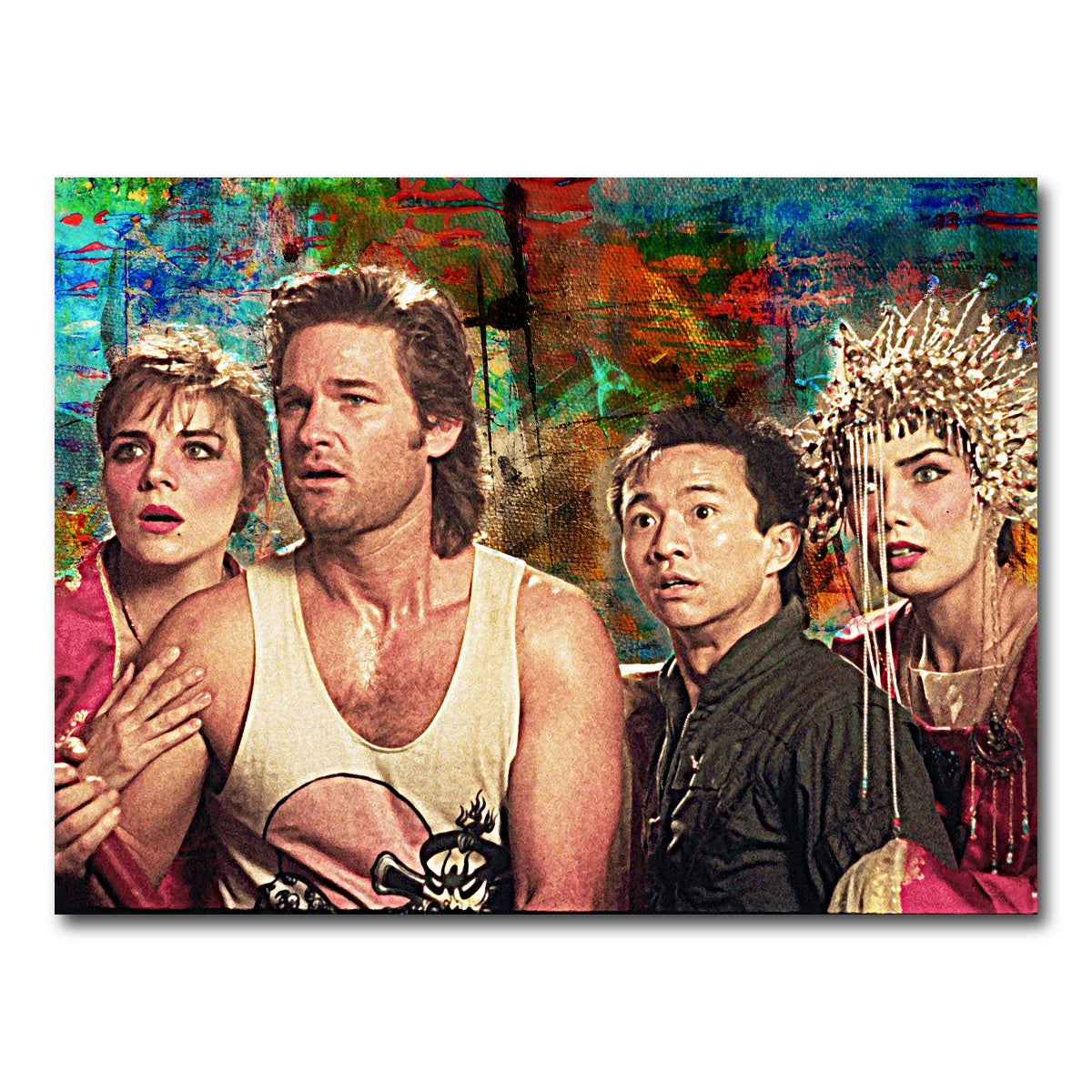 AUTO-MOCKUP WHITE | Big Trouble in Little China | 1 Piece | Gallery Wrap Canvas | group=4x3