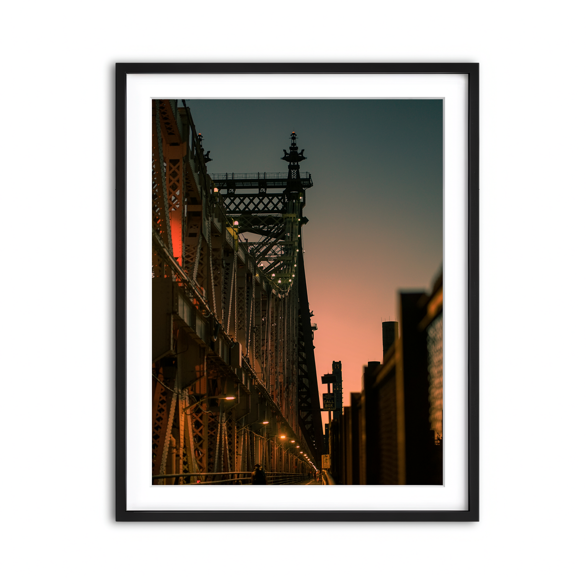 Framed Print 3x4 Black