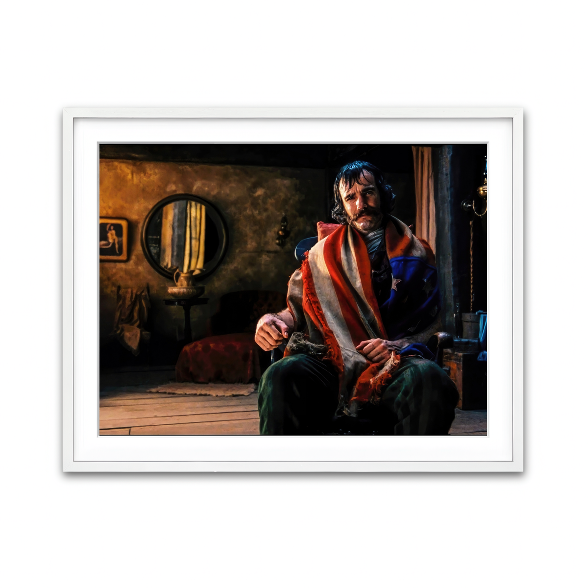 AUTO-MOCKUP WHITE | Bill The Butcher | 1 Piece | White Framed Print | group=4x3