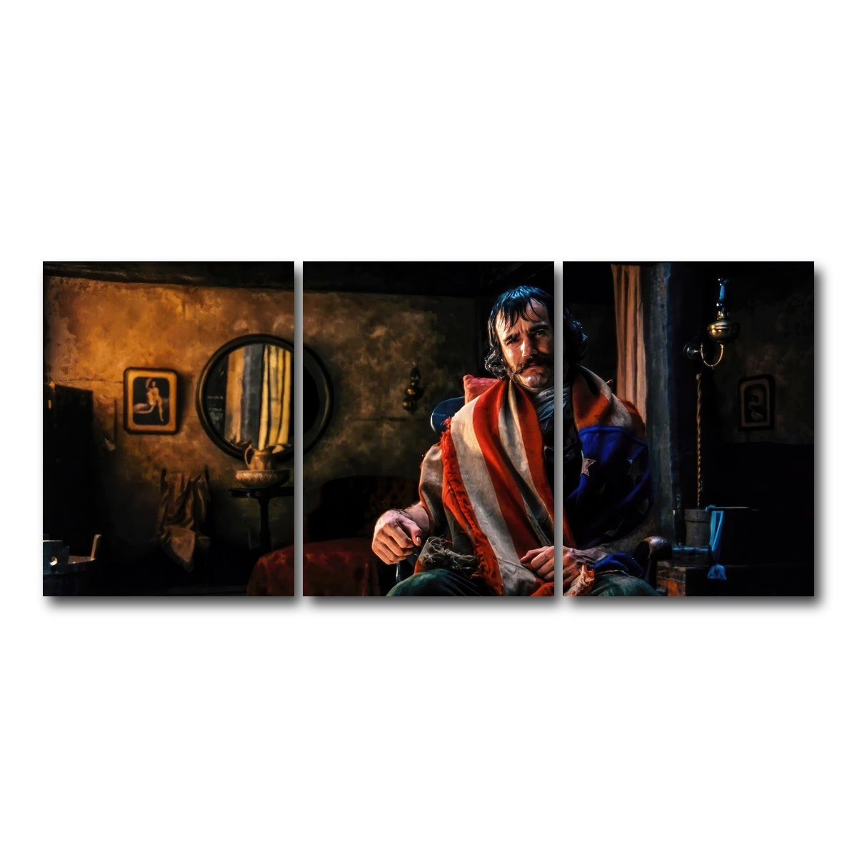 AUTO-MOCKUP WHITE | Bill The Butcher | 3 Piece | Gallery Wrap Canvas | group=18x24