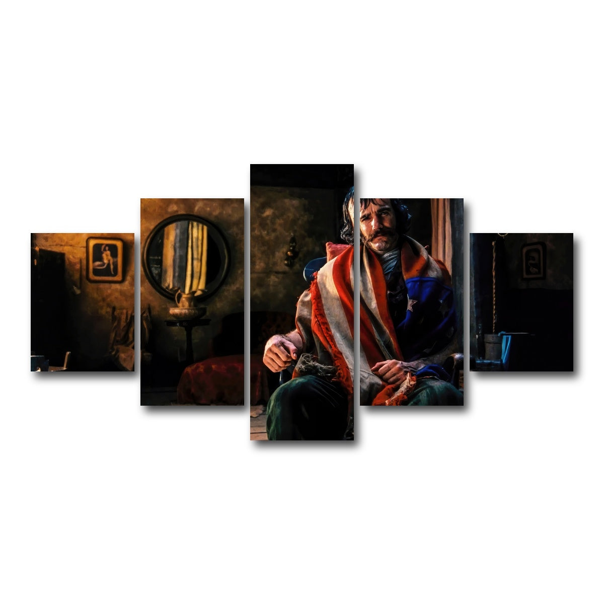 AUTO-MOCKUP WHITE | Bill The Butcher | 5 Piece | Gallery Wrap Canvas | group=5_short