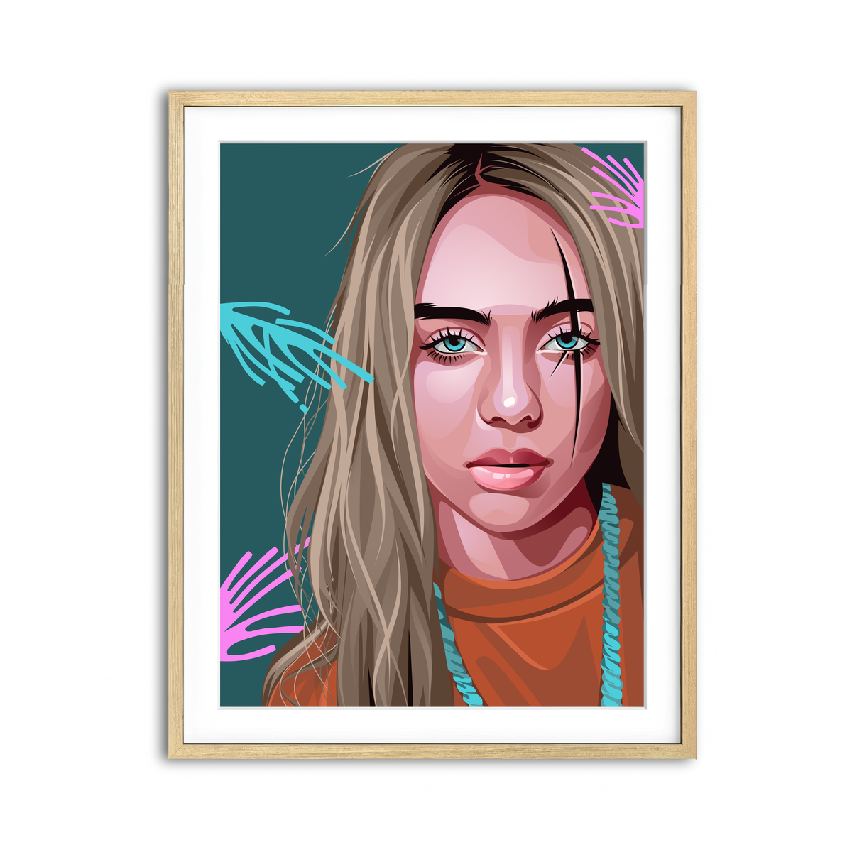 Framed Print 3x4 Natural