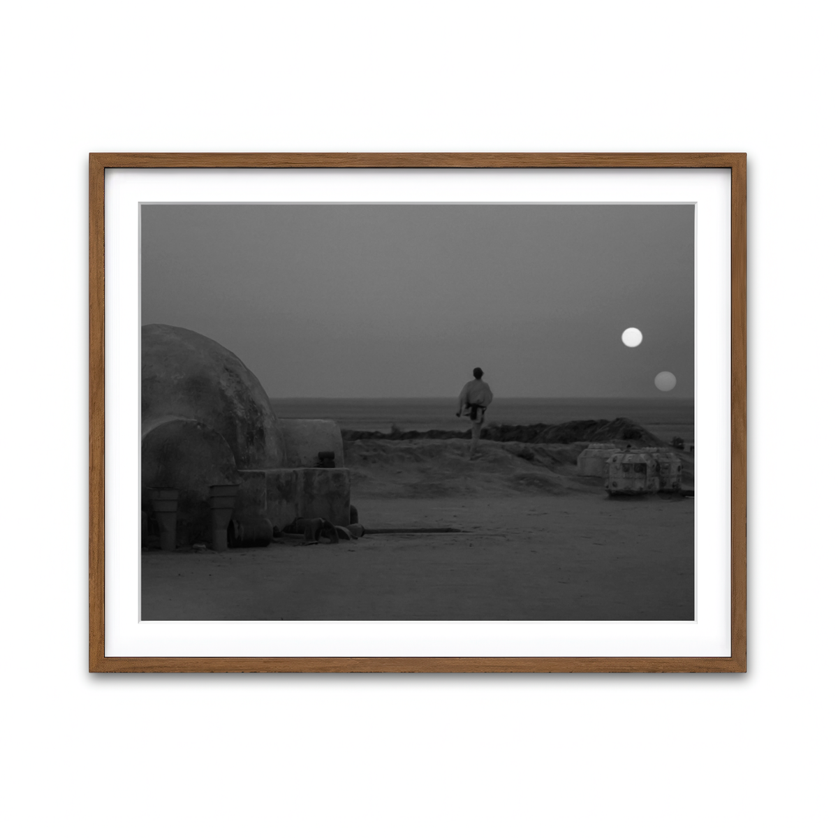 Framed Print 4x3 Walnut
