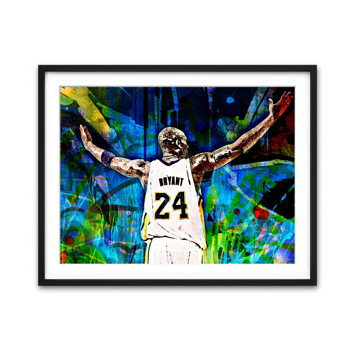 Framed Print 4x3 Black