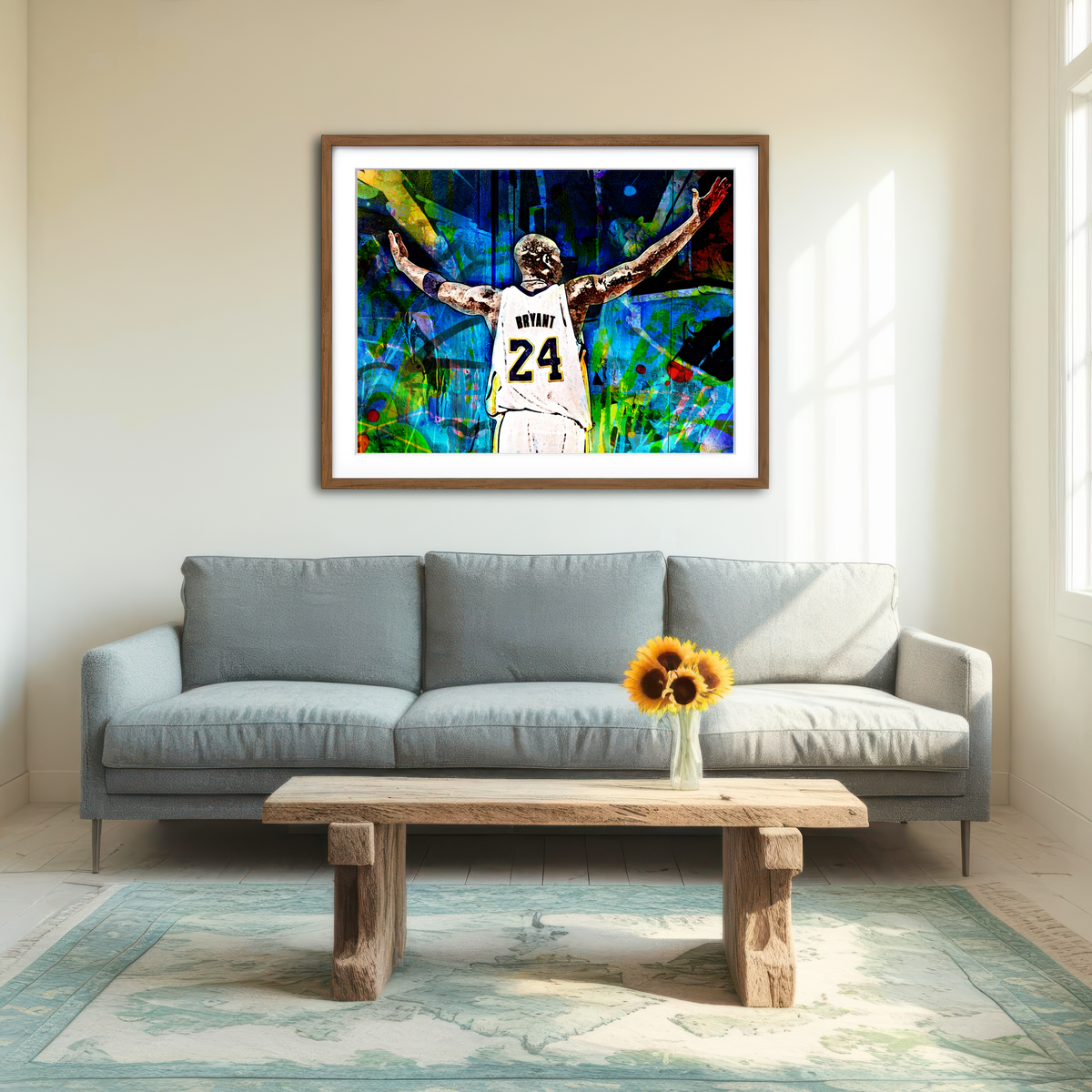 AUTO-MOCKUP ROOM | Black Mamba Wall Art
