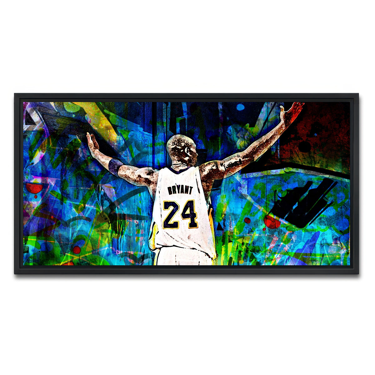AUTO-MOCKUP WHITE | Black Mamba | 1 Piece | Black Framed Canvas | group=2x1