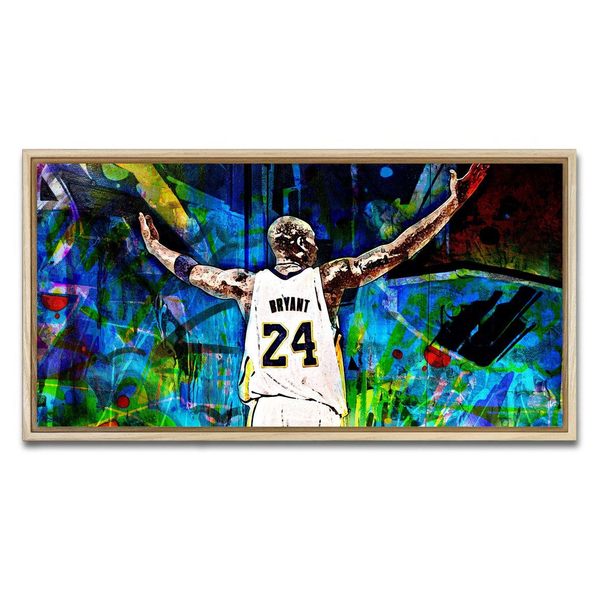 AUTO-MOCKUP WHITE | Black Mamba | 1 Piece | Natural Framed Canvas | group=2x1