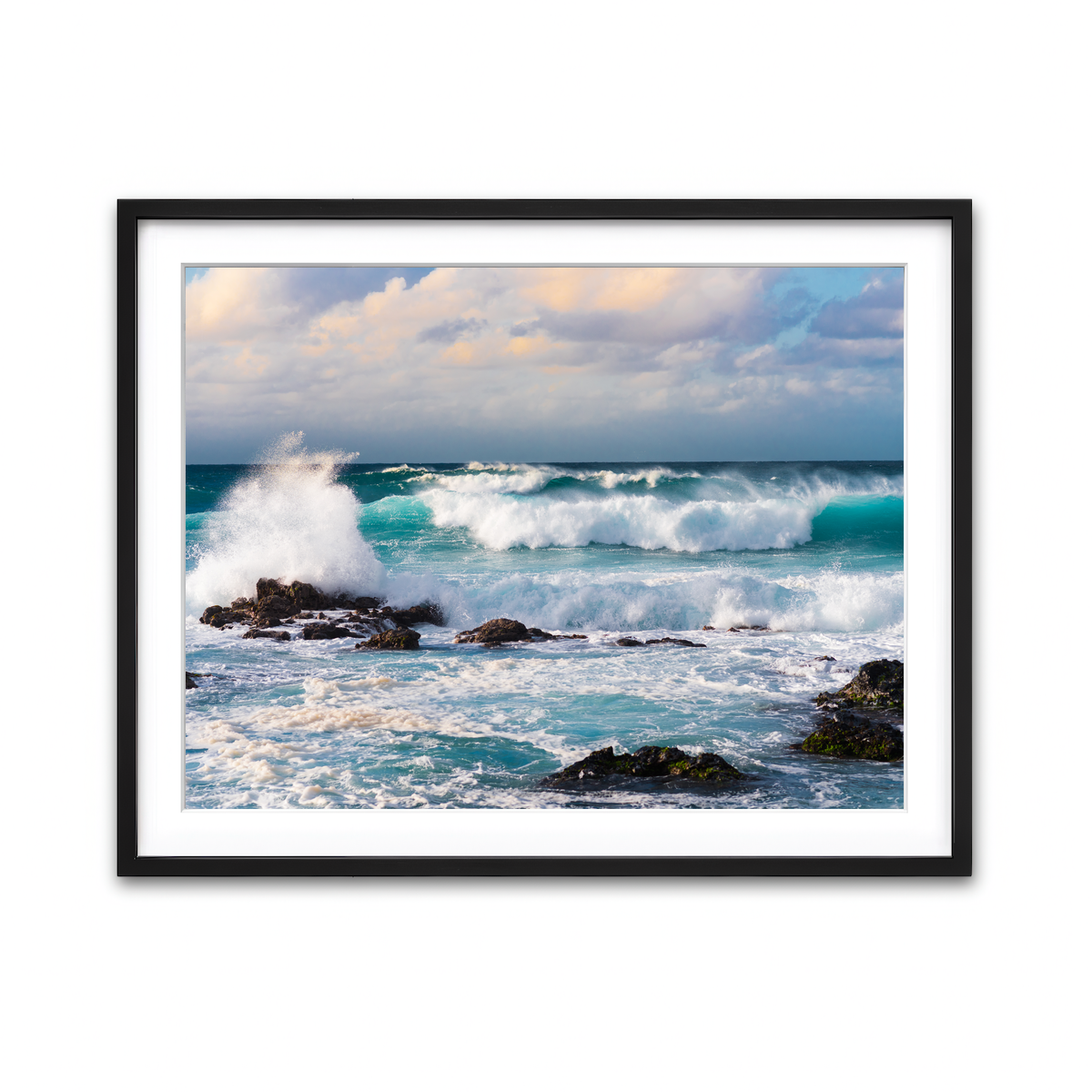 Framed Print 4x3 Black
