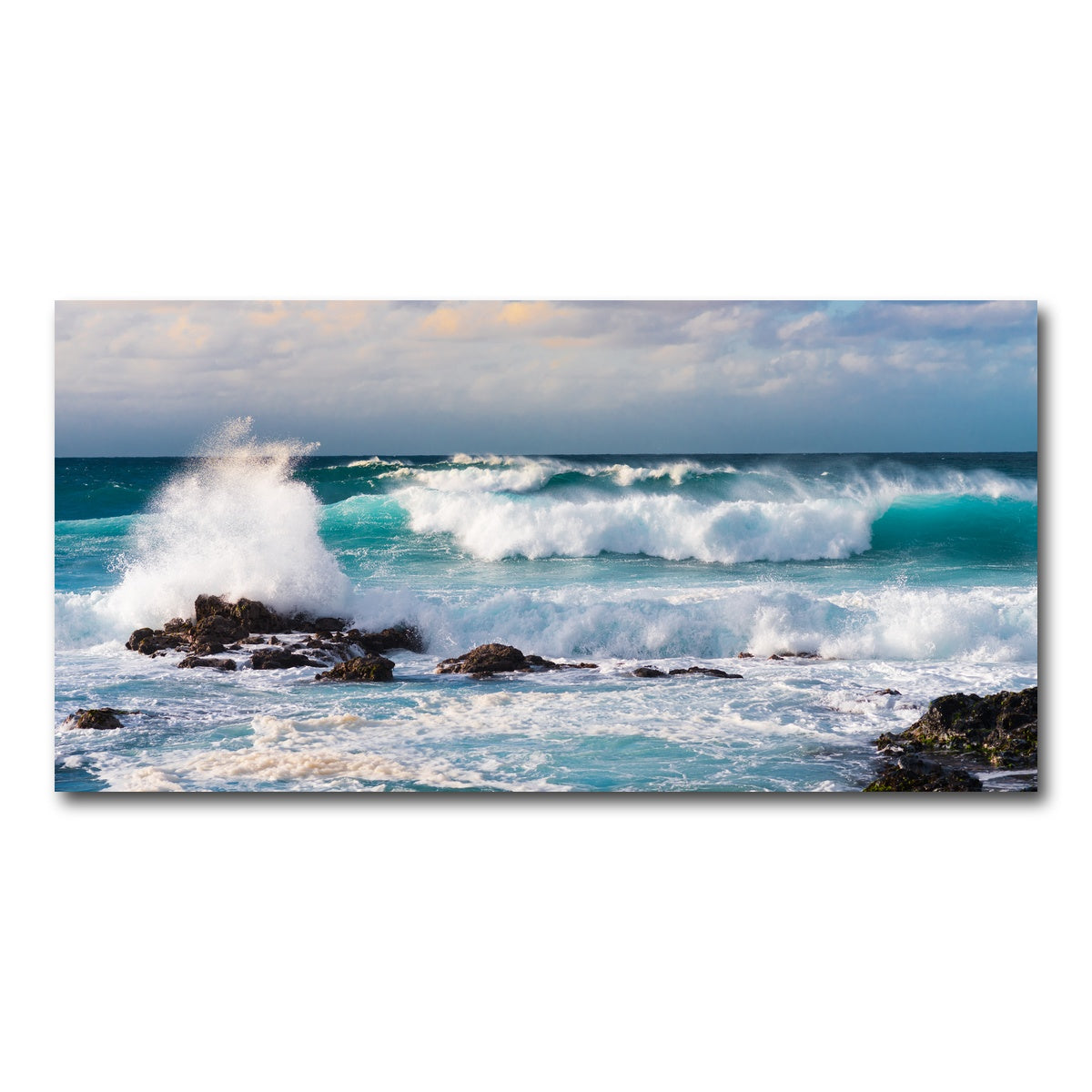 AUTO-MOCKUP WHITE | Blue Crash | 1 Piece | Gallery Wrap Canvas | group=2x1