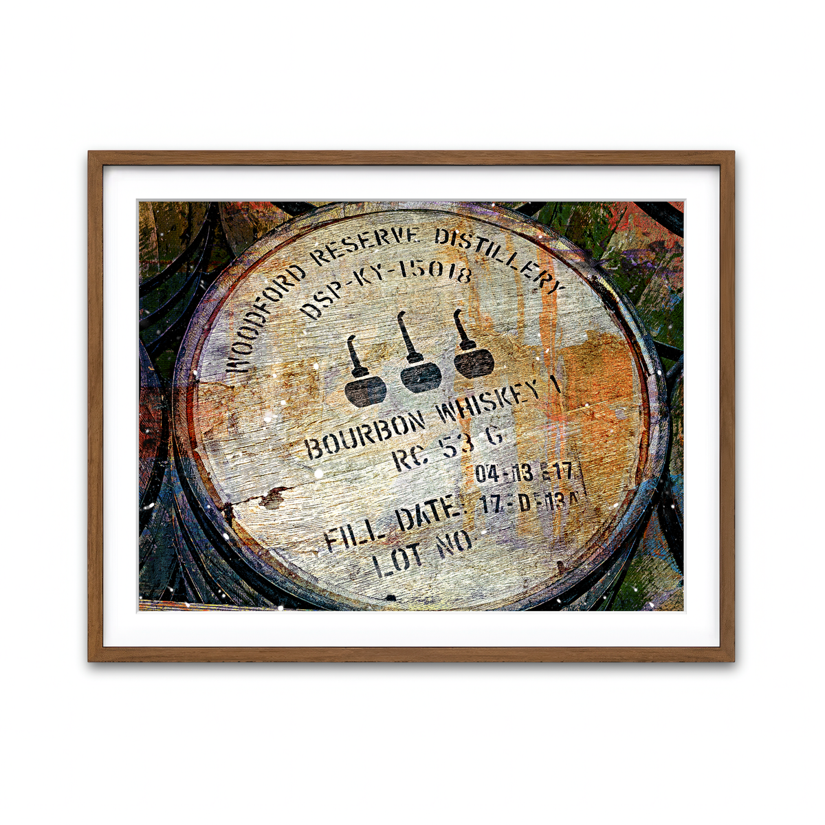 Framed Print 4x3 Walnut