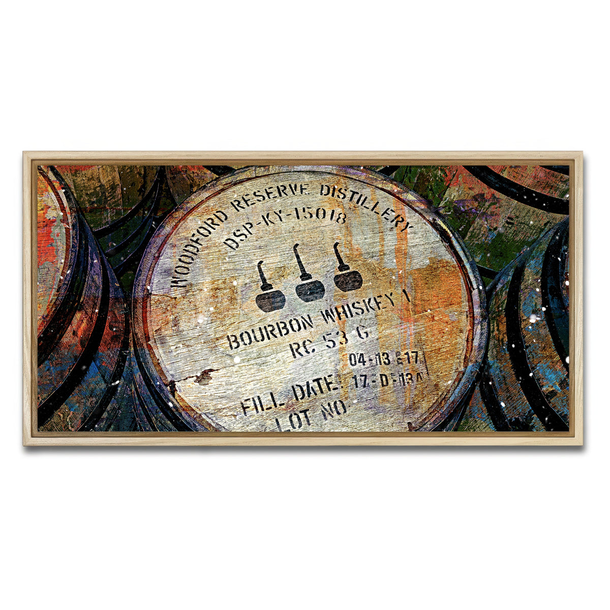 AUTO-MOCKUP WHITE | Bourbon Barrel | 1 Piece | Natural Framed Canvas | group=2x1