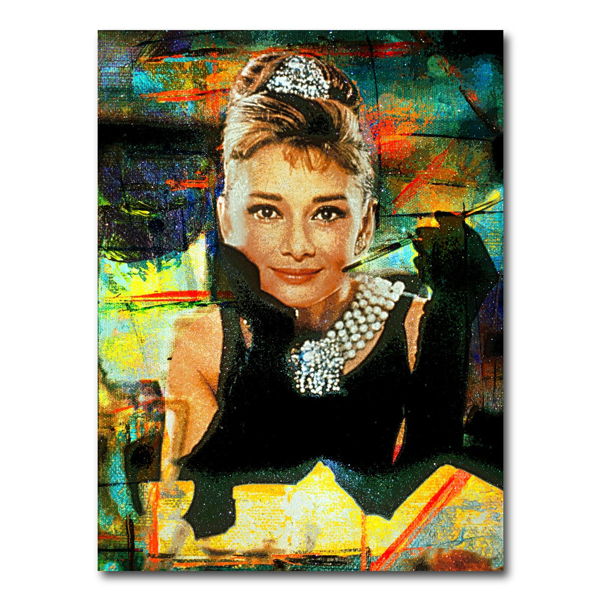 AUTO-MOCKUP WHITE | Breakfast At Tiffany's | 1 Piece | Gallery Wrap Canvas | group=3x4