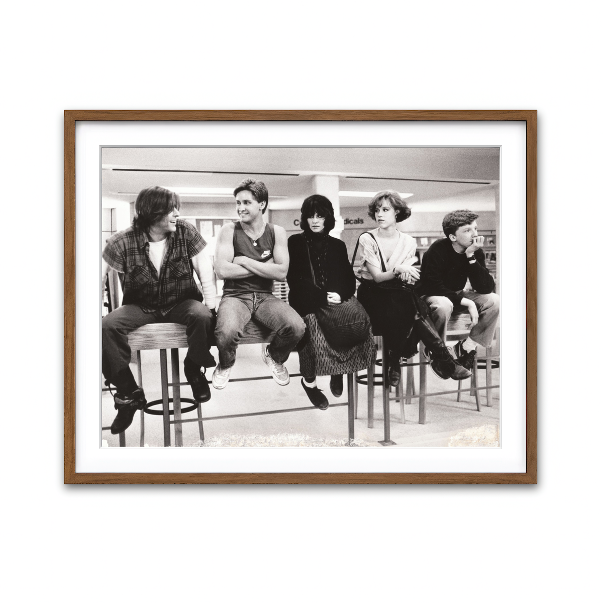 Framed Print 4x3 Walnut