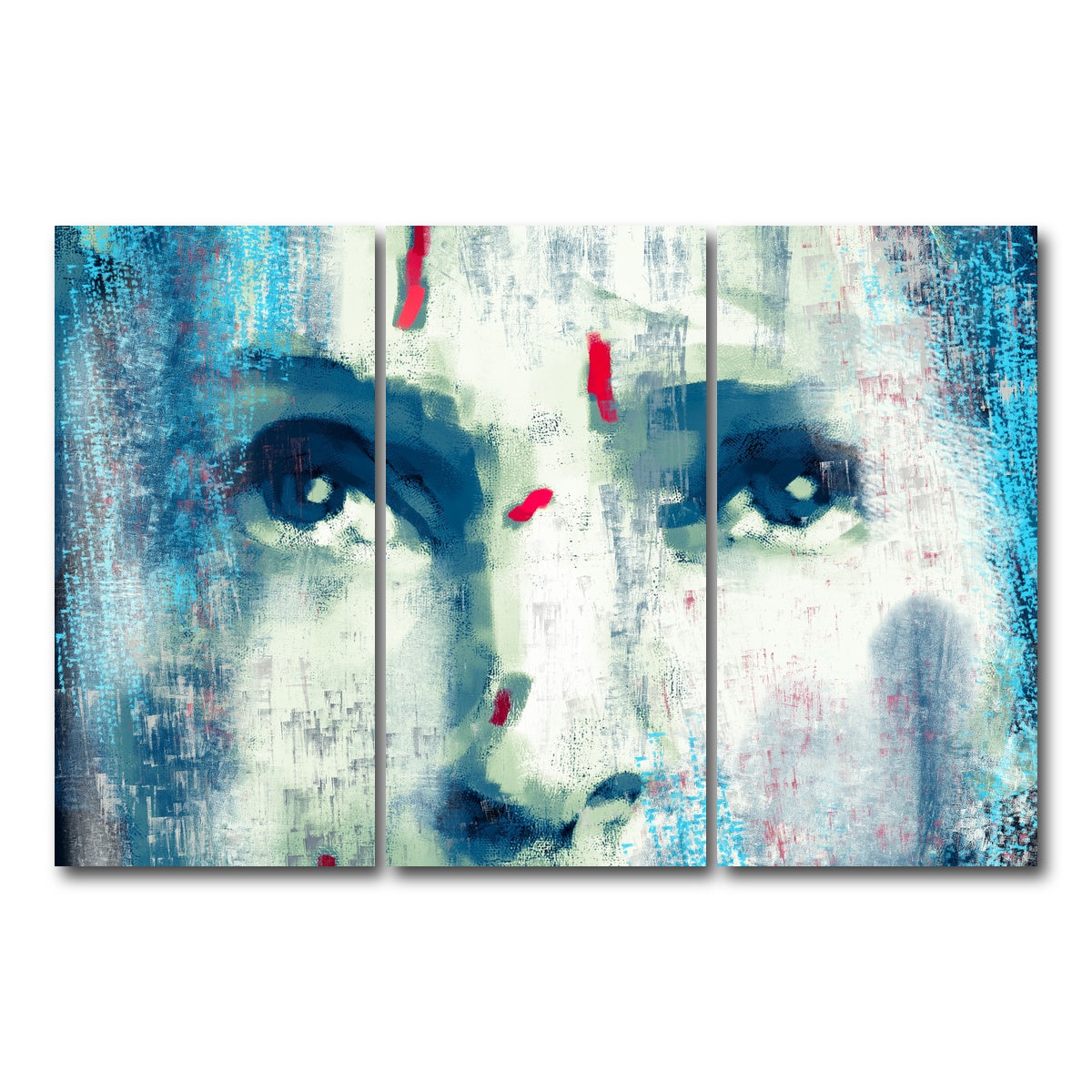 AUTO-MOCKUP WHITE | Brides Eyes | 3 Piece | Gallery Wrap Canvas | group=12x24