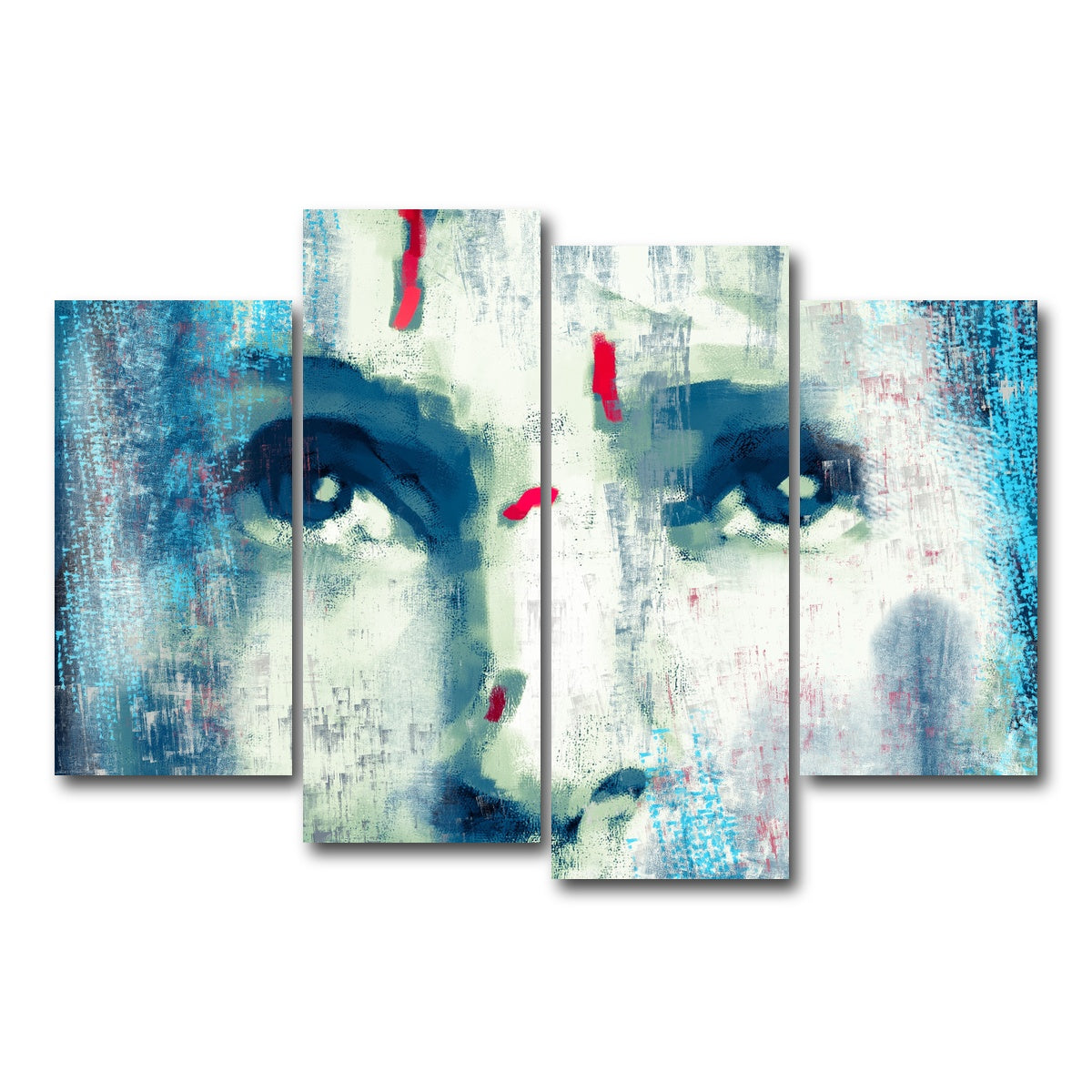 AUTO-MOCKUP WHITE | Brides Eyes | 4 Piece | Gallery Wrap Canvas | group=4_short