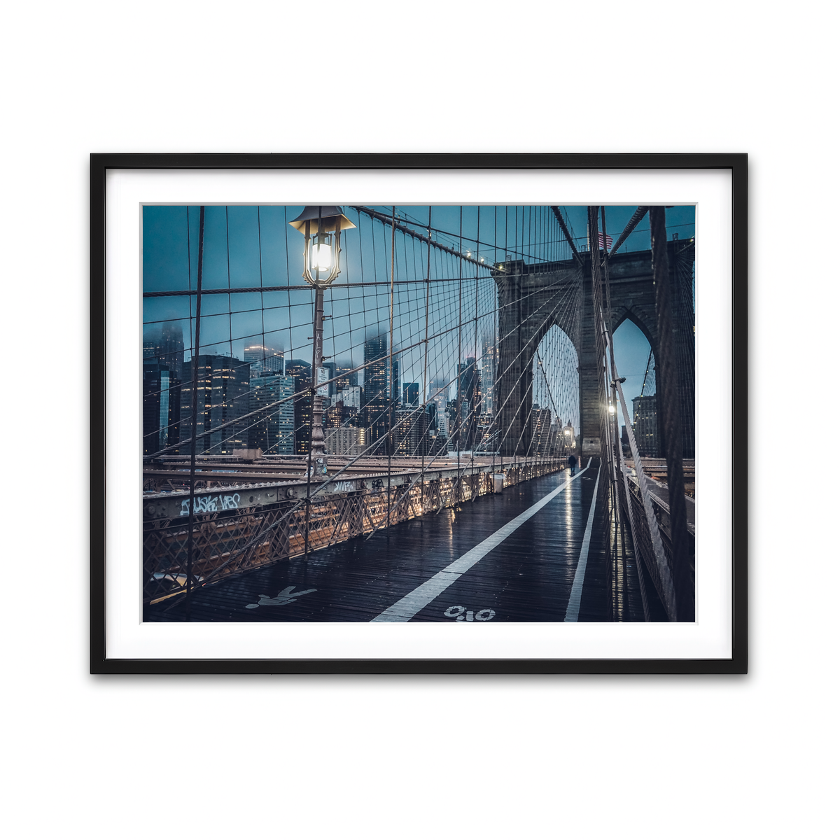 Framed Print 4x3 Black