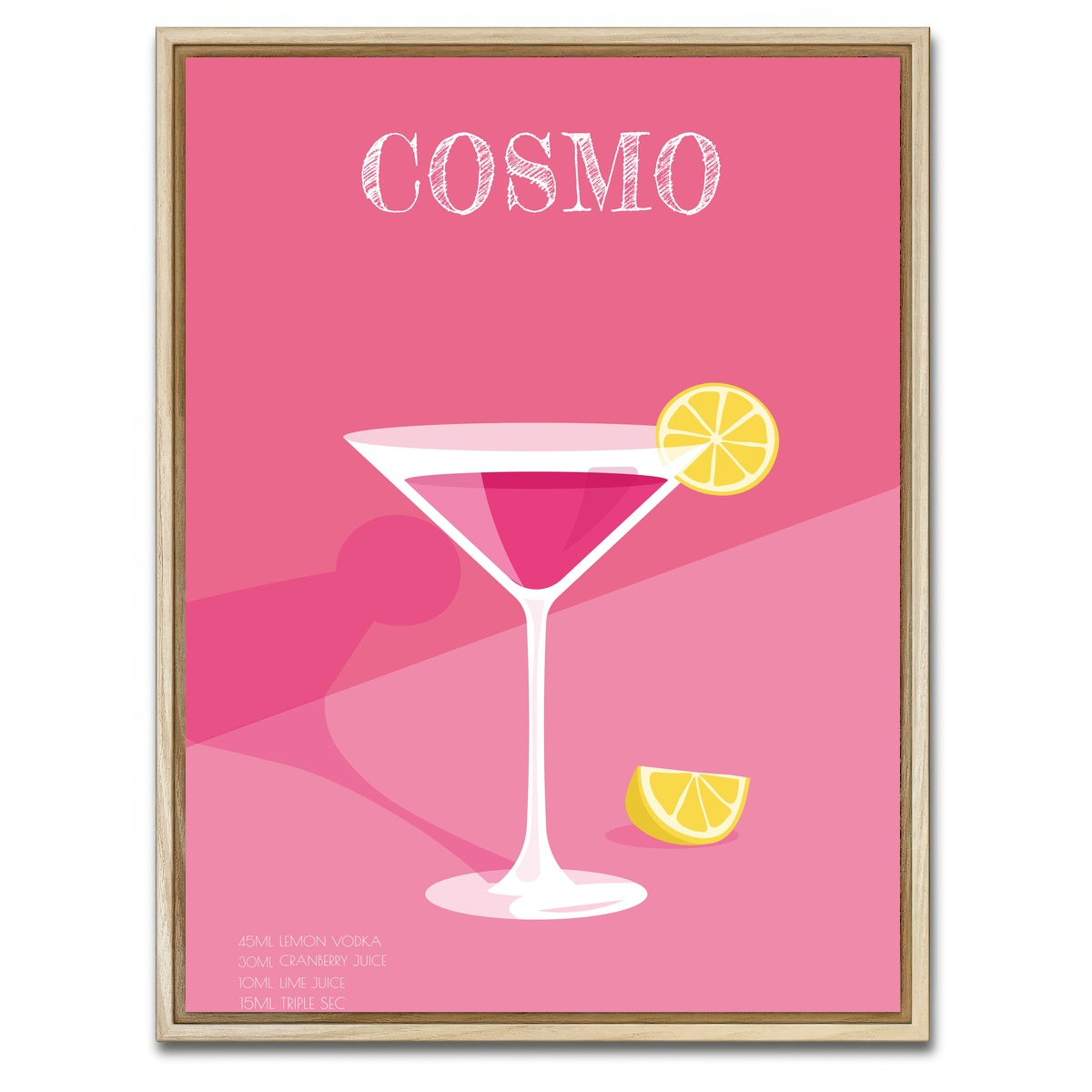 AUTO-MOCKUP WHITE | COSMOPOLITAN | 1 Piece | Natural Framed Canvas | group=3x4