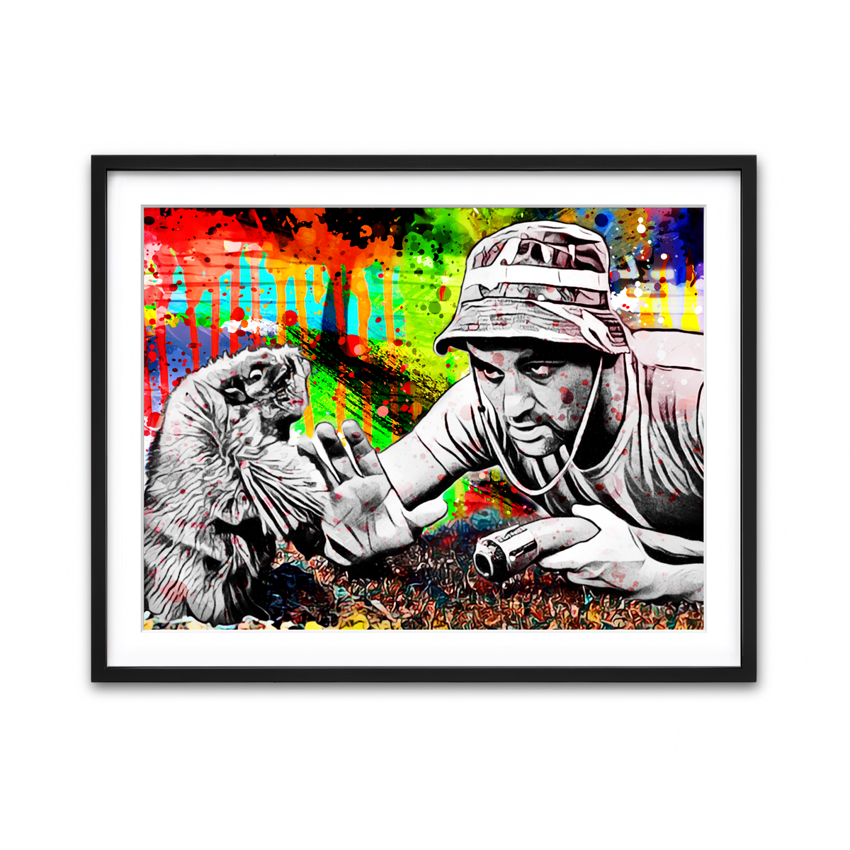 Framed Print 4x3 Black