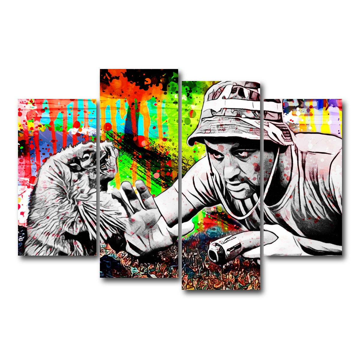 AUTO-MOCKUP WHITE | Caddyshack | 4 Piece | Gallery Wrap Canvas | group=4_short