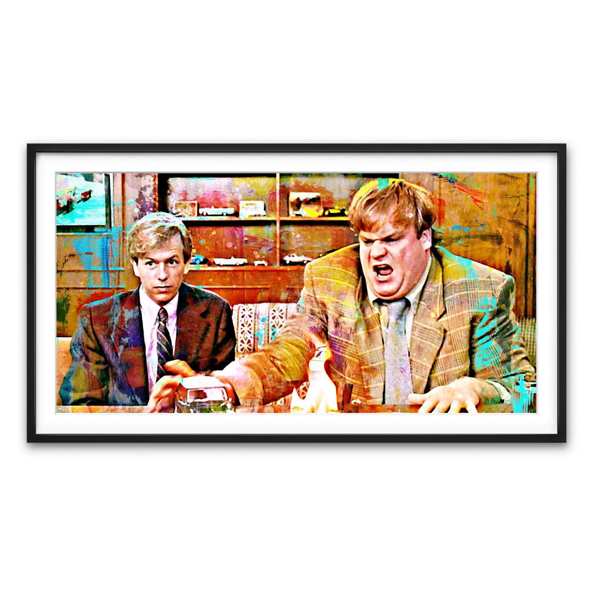 Framed Print 2x1 Black