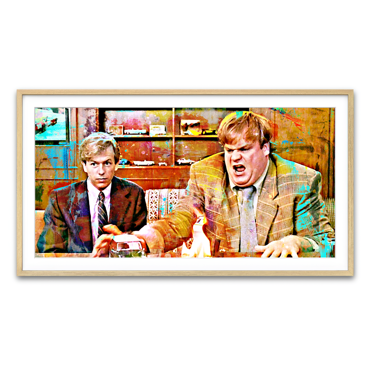 Framed Print 2x1 Natural