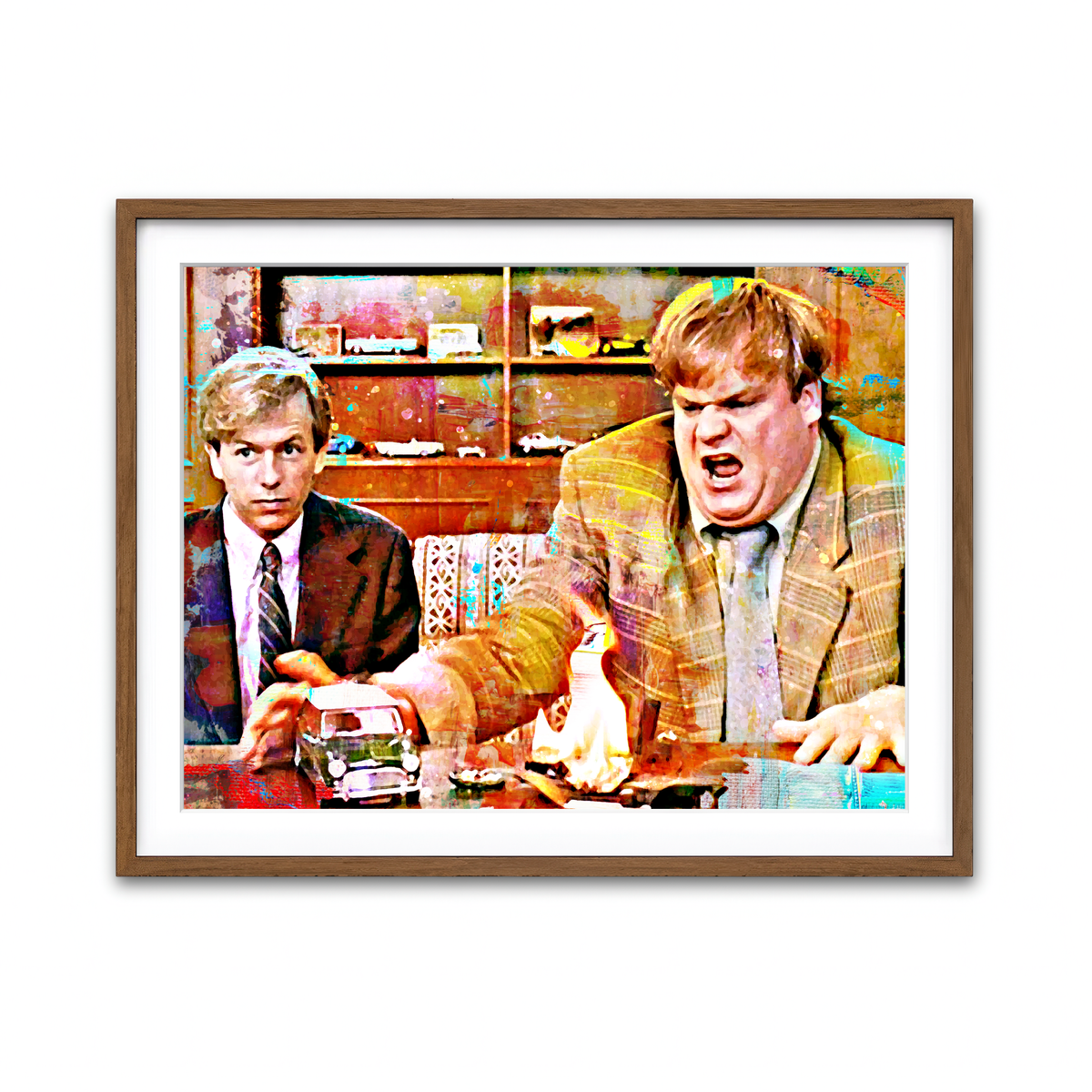 Framed Print 4x3 Walnut