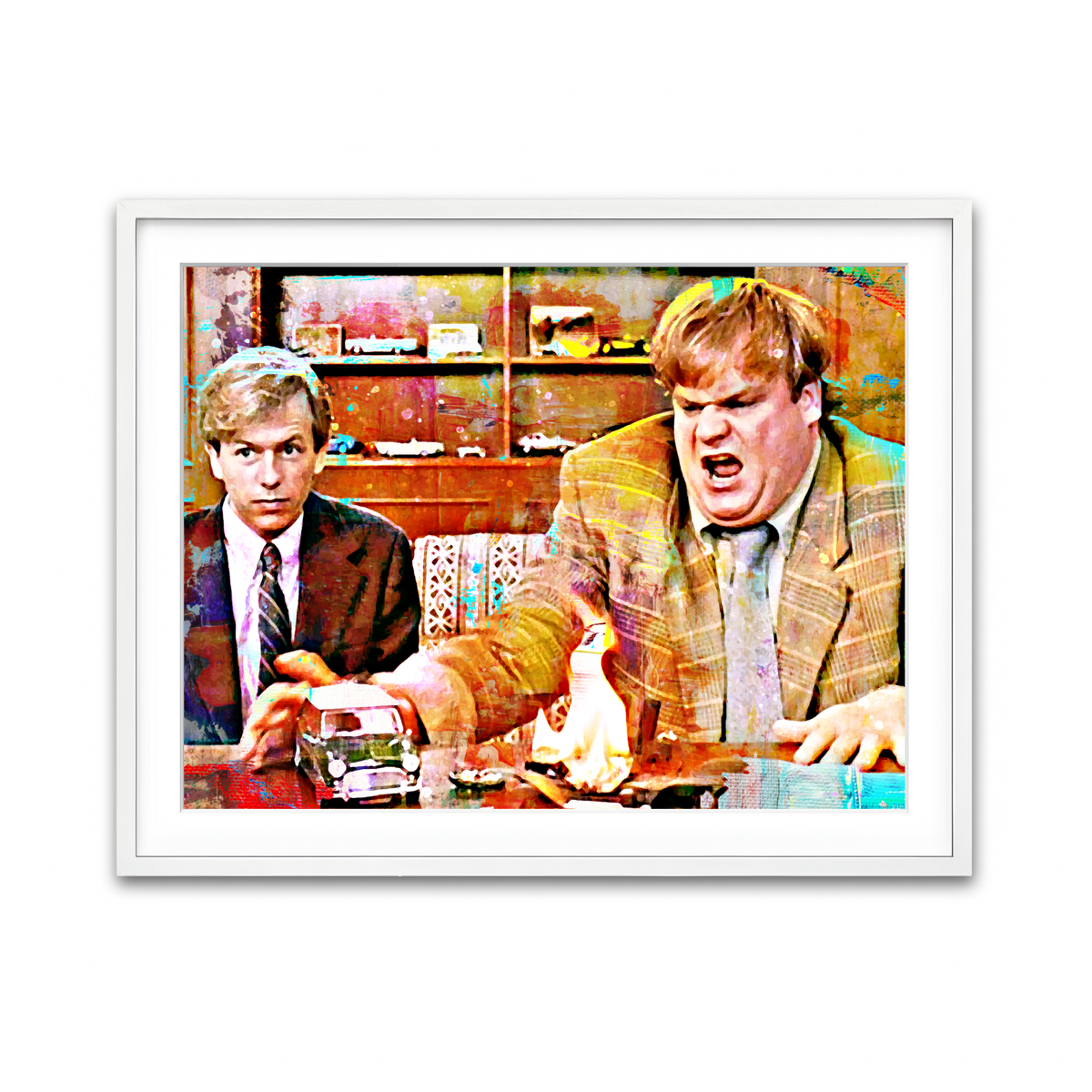 Framed Print 4x3 White