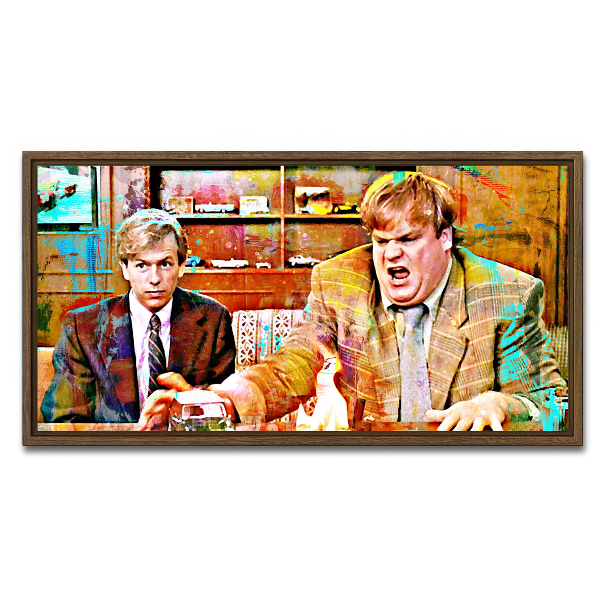 AUTO-MOCKUP WHITE | Callahan Sales Pitch | 1 Piece | Walnut Frame | group=2x1