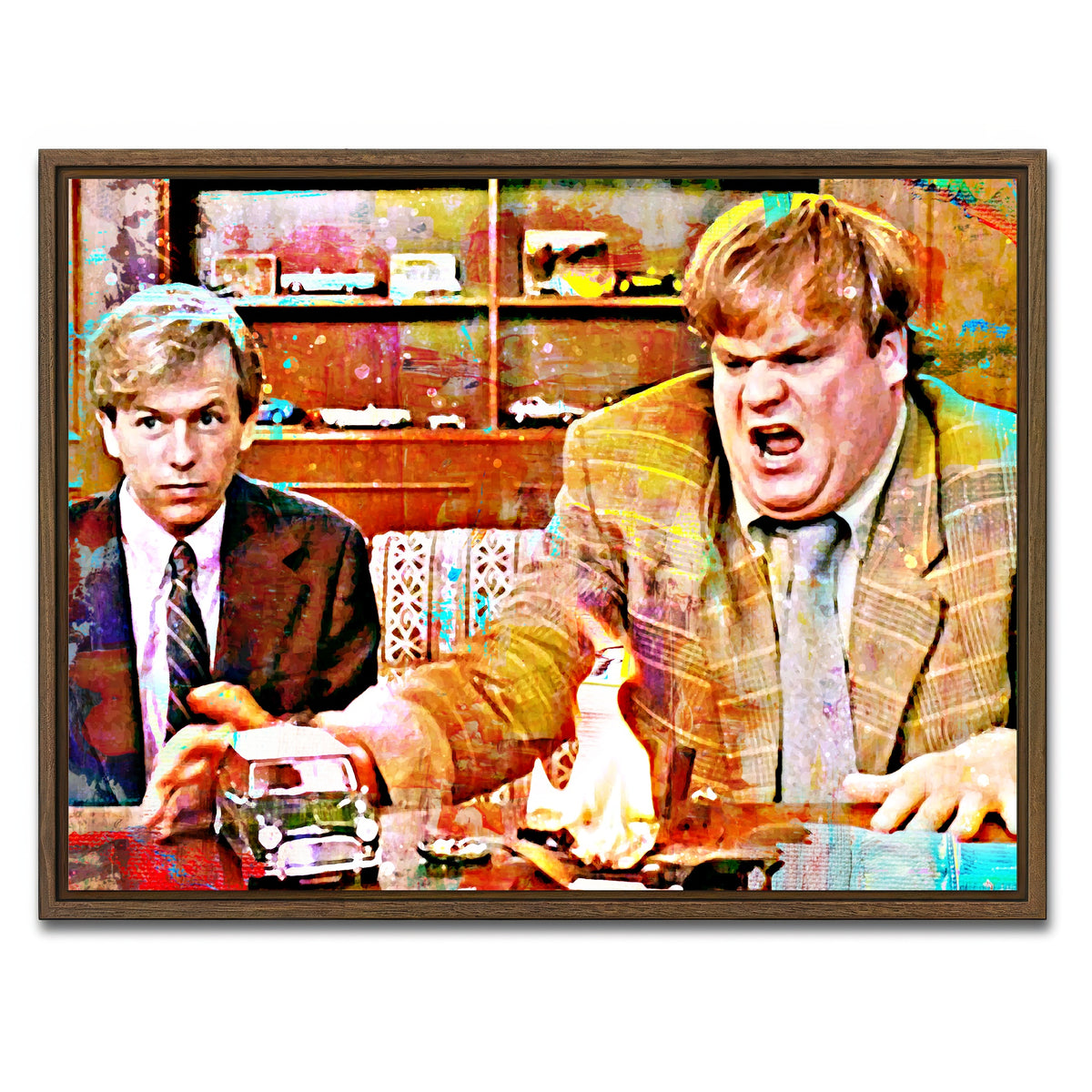 AUTO-MOCKUP WHITE | Callahan Sales Pitch | 1 Piece | Walnut Frame | group=4x3