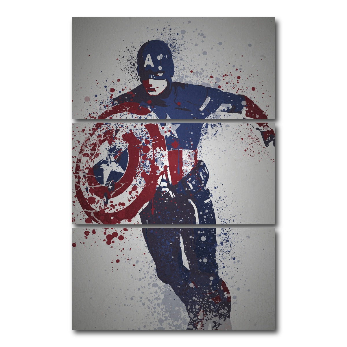 AUTO-MOCKUP WHITE | Cap | 3 Piece | Gallery Wrap Canvas | group=12x24_stacked