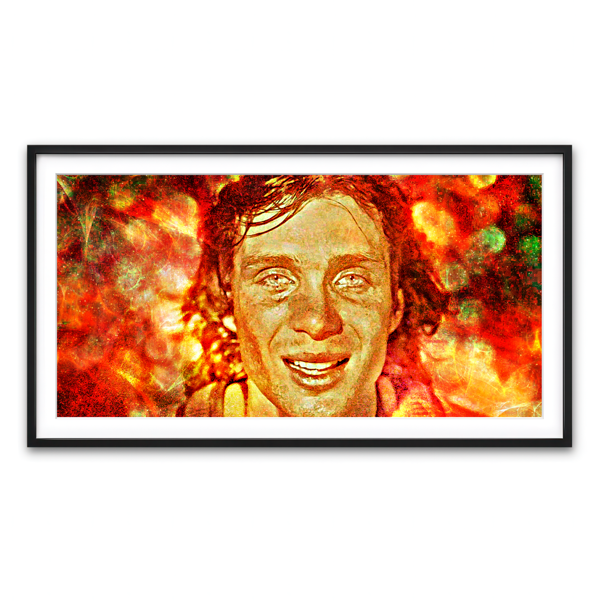 Framed Print 2x1 Black