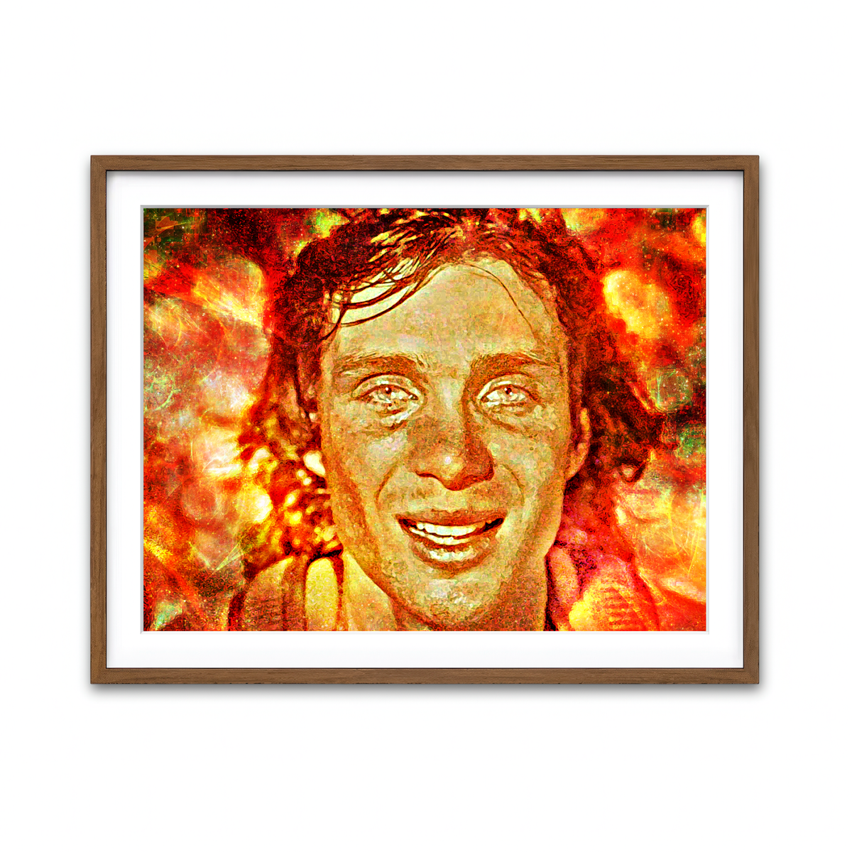 Framed Print 4x3 Walnut