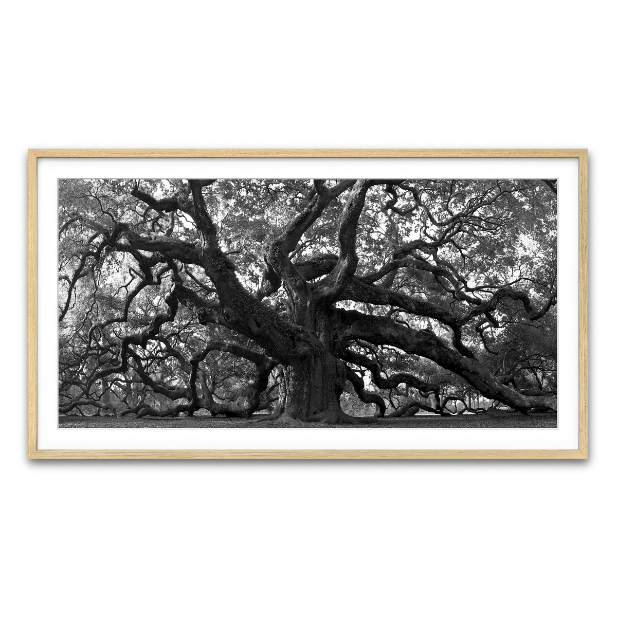 Framed Print 2x1 Natural