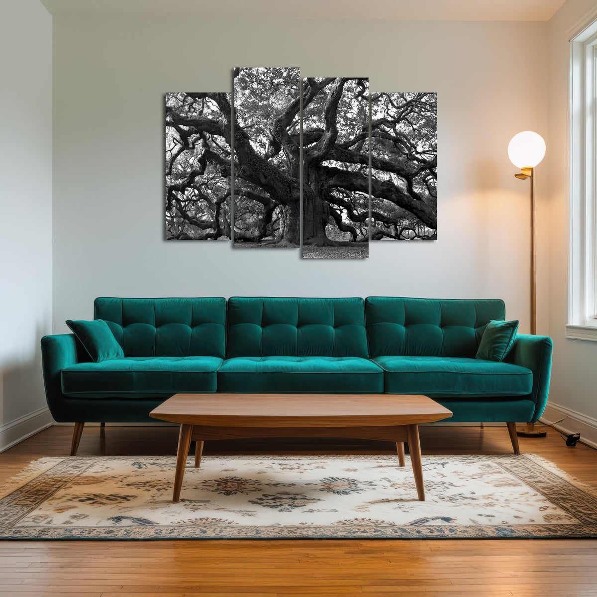 AUTO-MOCKUP ROOM | Charleston angel oak grayscale