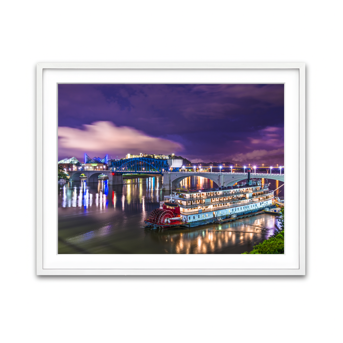 Framed Print 4x3 White