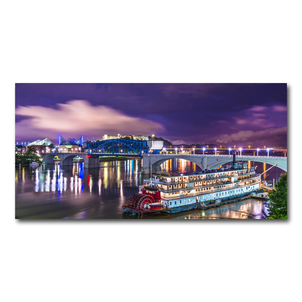 AUTO-MOCKUP WHITE | Chattanooga Aerial | 1 Piece | Gallery Wrap Canvas | group=2x1