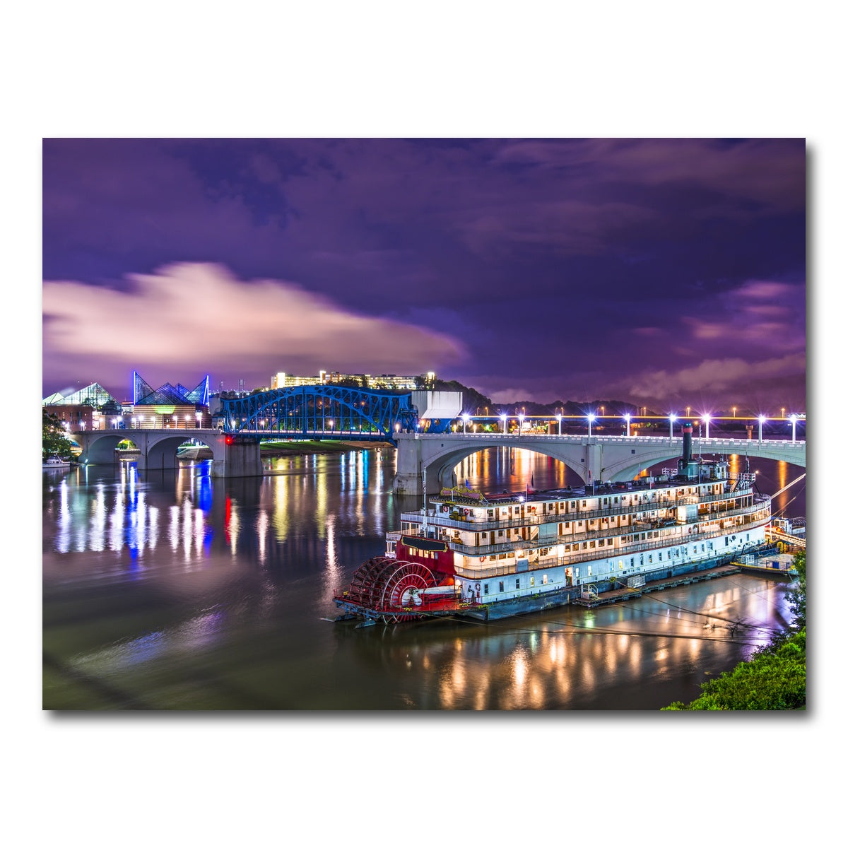 AUTO-MOCKUP WHITE | Chattanooga Aerial | 1 Piece | Gallery Wrap Canvas | group=4x3