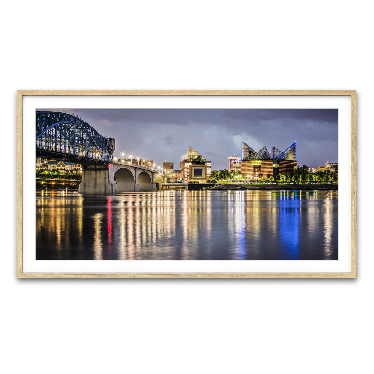 Framed Print 2x1 Natural