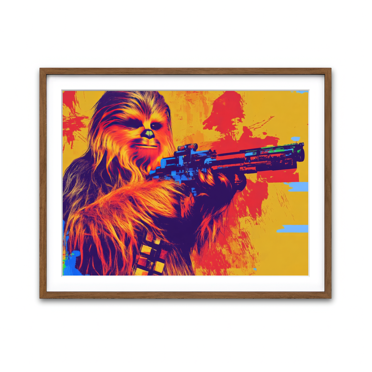 Framed Print 4x3 Walnut