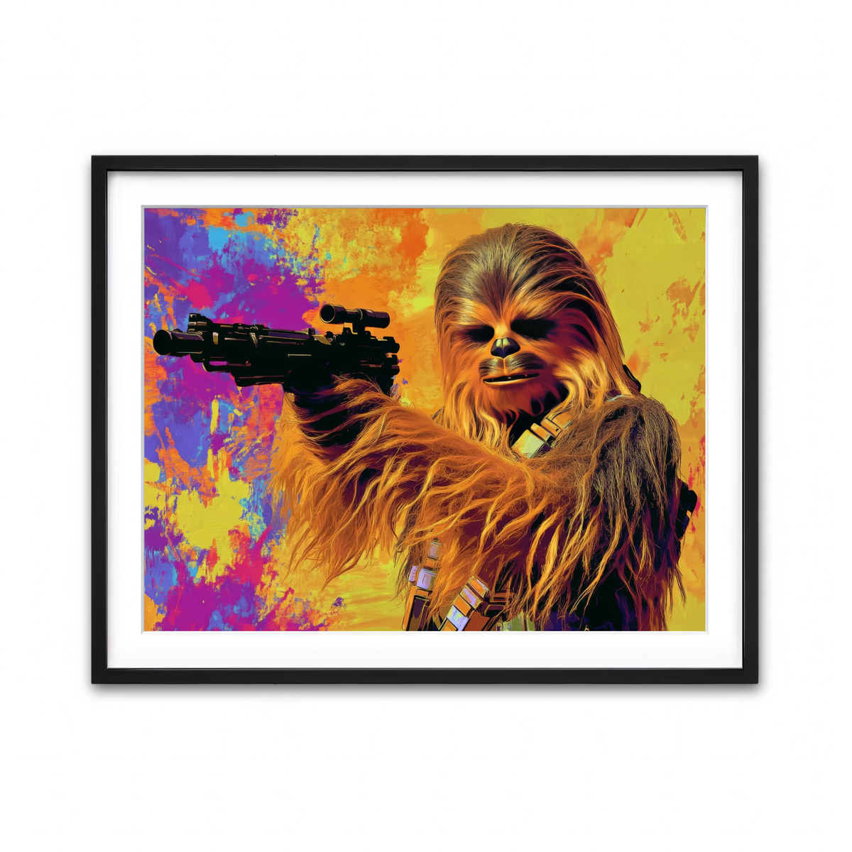 Framed Print 4x3 Black