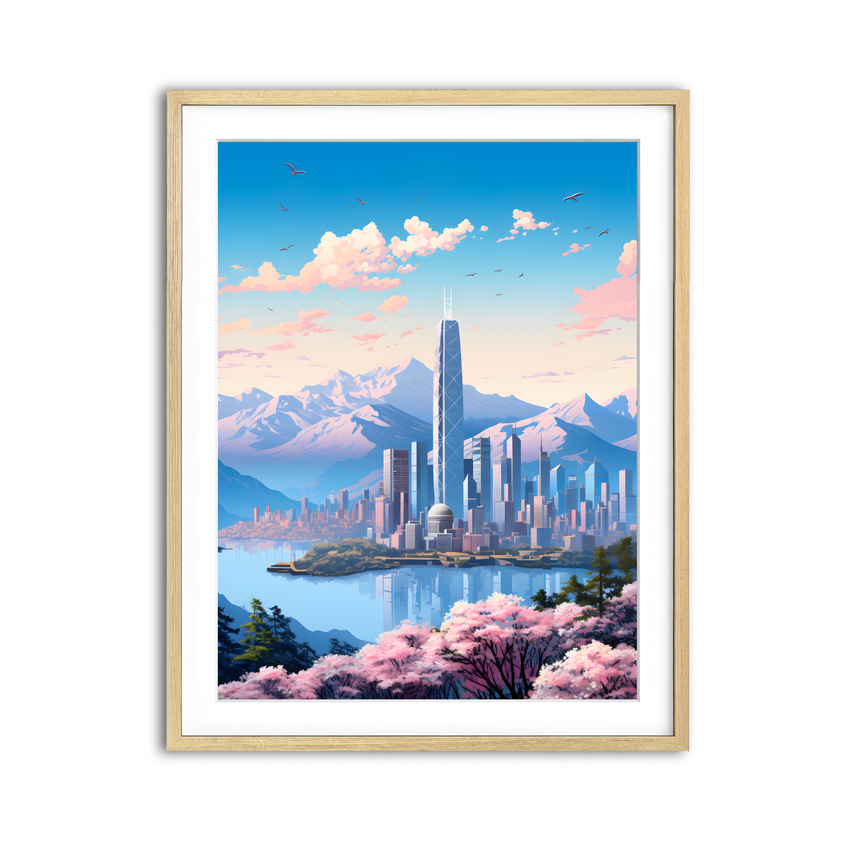 Framed Print 3x4 Natural