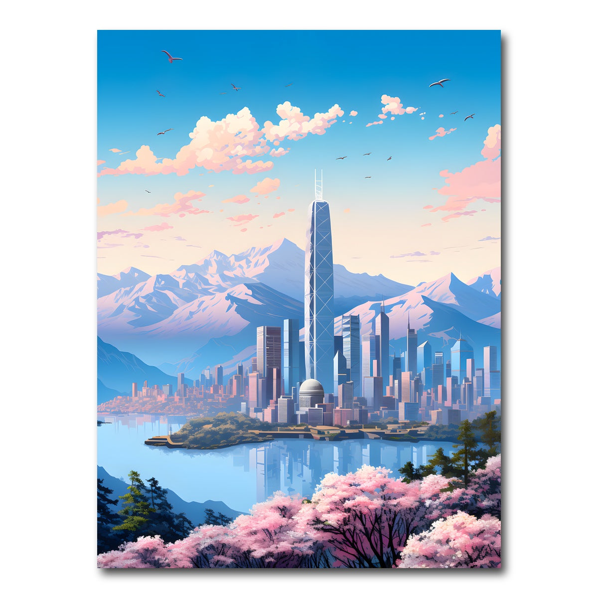AUTO-MOCKUP WHITE | China - Hong Kong | 1 Piece | Gallery Wrap Canvas | group=3x4