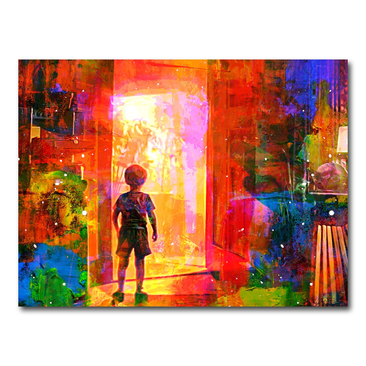 AUTO-MOCKUP WHITE | Close Encounters of the Third Kind | 1 Piece | Gallery Wrap Canvas | group=4x3