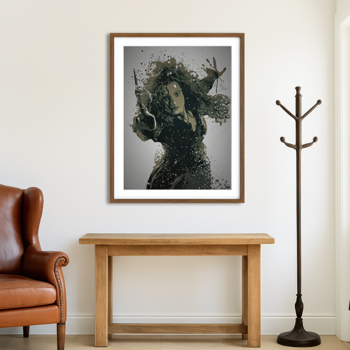 AUTO-MOCKUP ROOM | Death Eater Wall Art