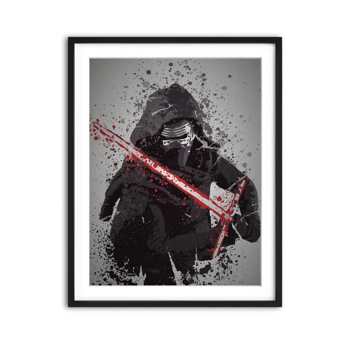 Framed Print 3x4 Black