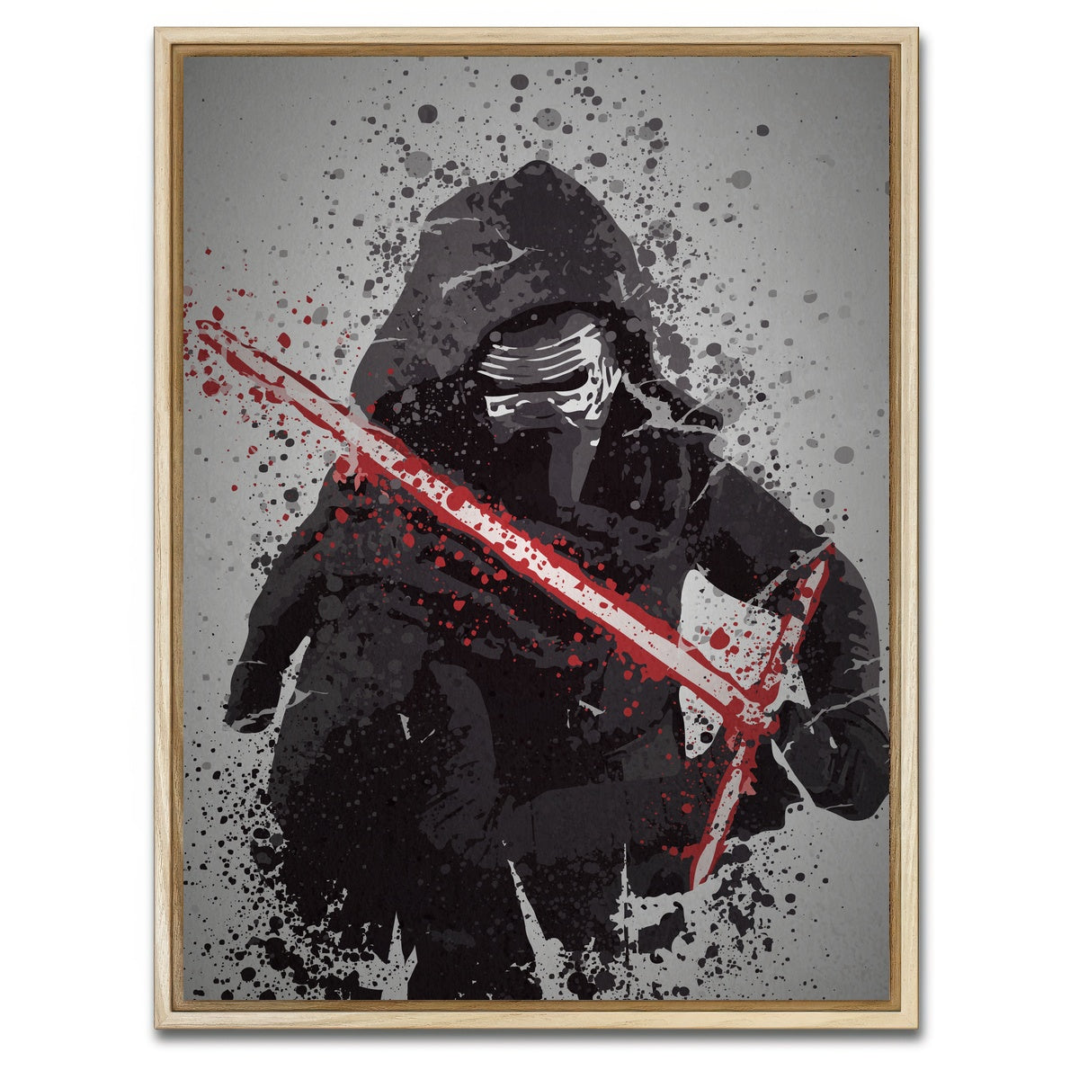 AUTO-MOCKUP WHITE | Destroy The Past | 1 Piece | Natural Framed Canvas | group=3x4